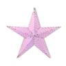 Amish pink star 74cm