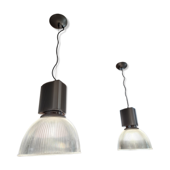 Pair of hanging lamps targetti