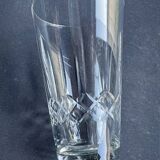 8 grands verres cristal taillé