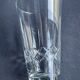 8 large cut crystal glasses