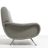 Armchair Lady flesh by Marco Zanuso for Arflex Italian Vintage