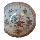 Large porcelain dish with Asian decoration, Samson, 19th century.