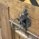 18th century German Baroque travel trunk – dated 1737 – with ebony inlay