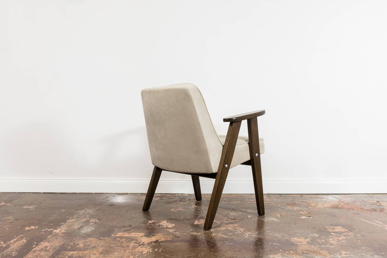 Iconic Polish Mid-Century Armchair 366 by Józef Chierowski 1960's
