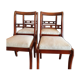 Rare set of 4 chairs from the Restoration period (19th century) – English style