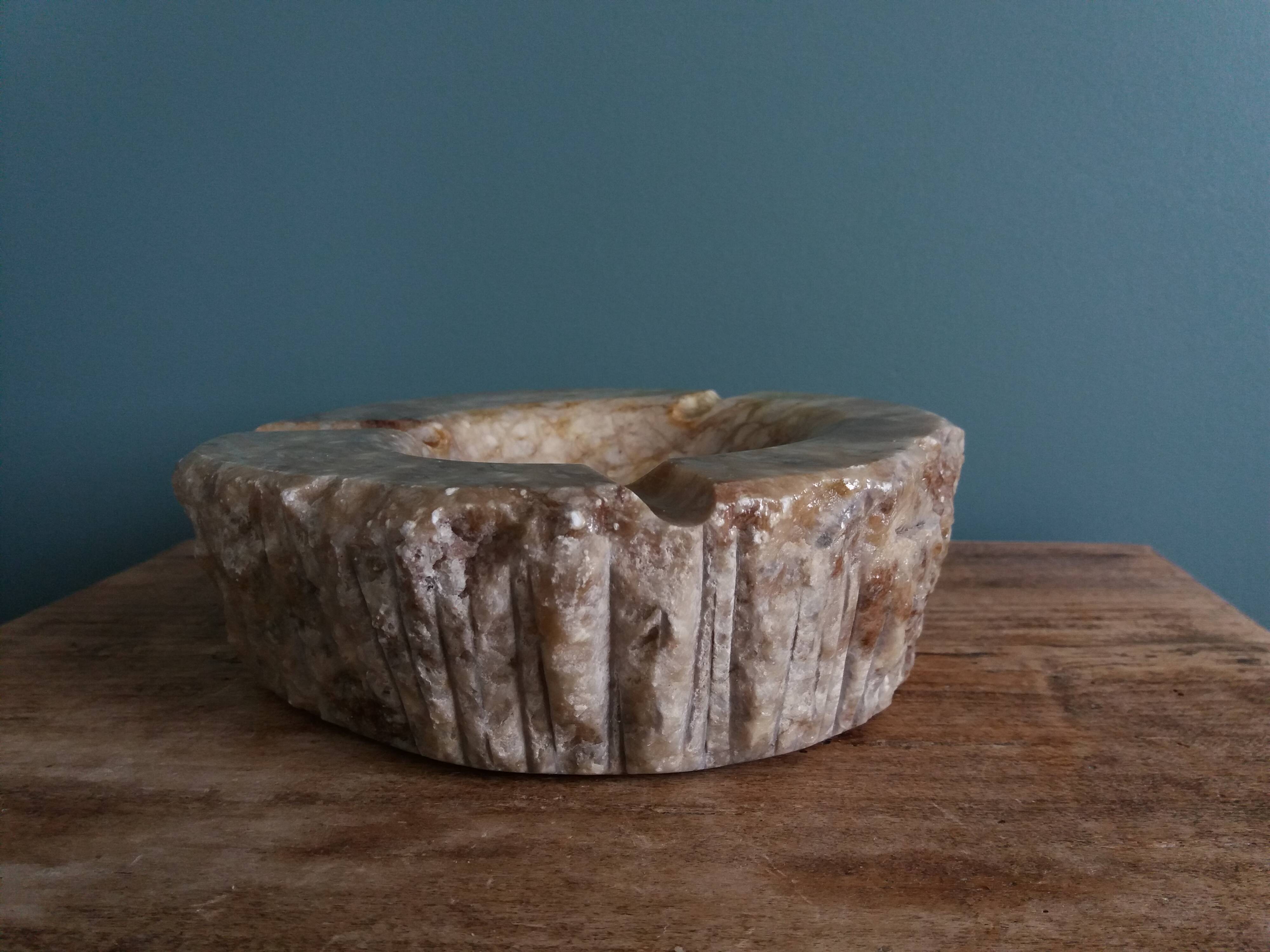 Romano Bianchi Italy Alabaster Ashtray