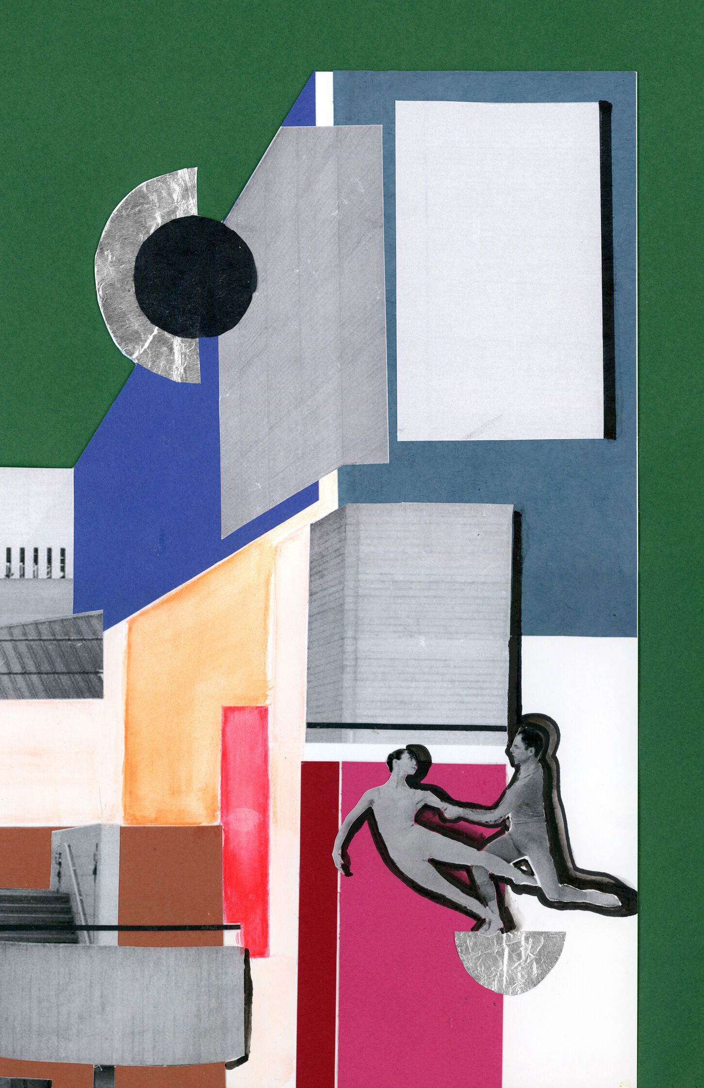 Collage "The Dance of Colors"