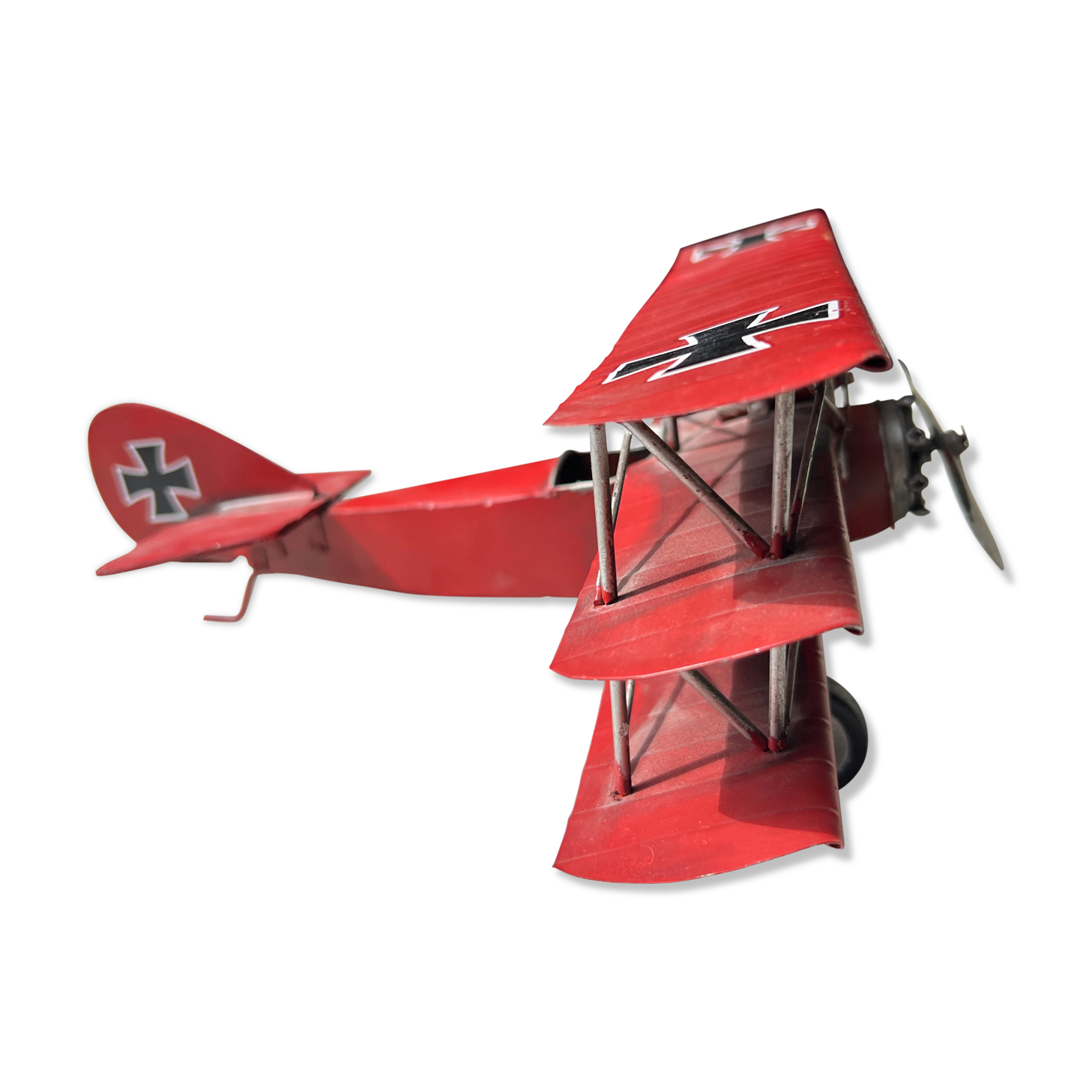 Three-level metal aircraft