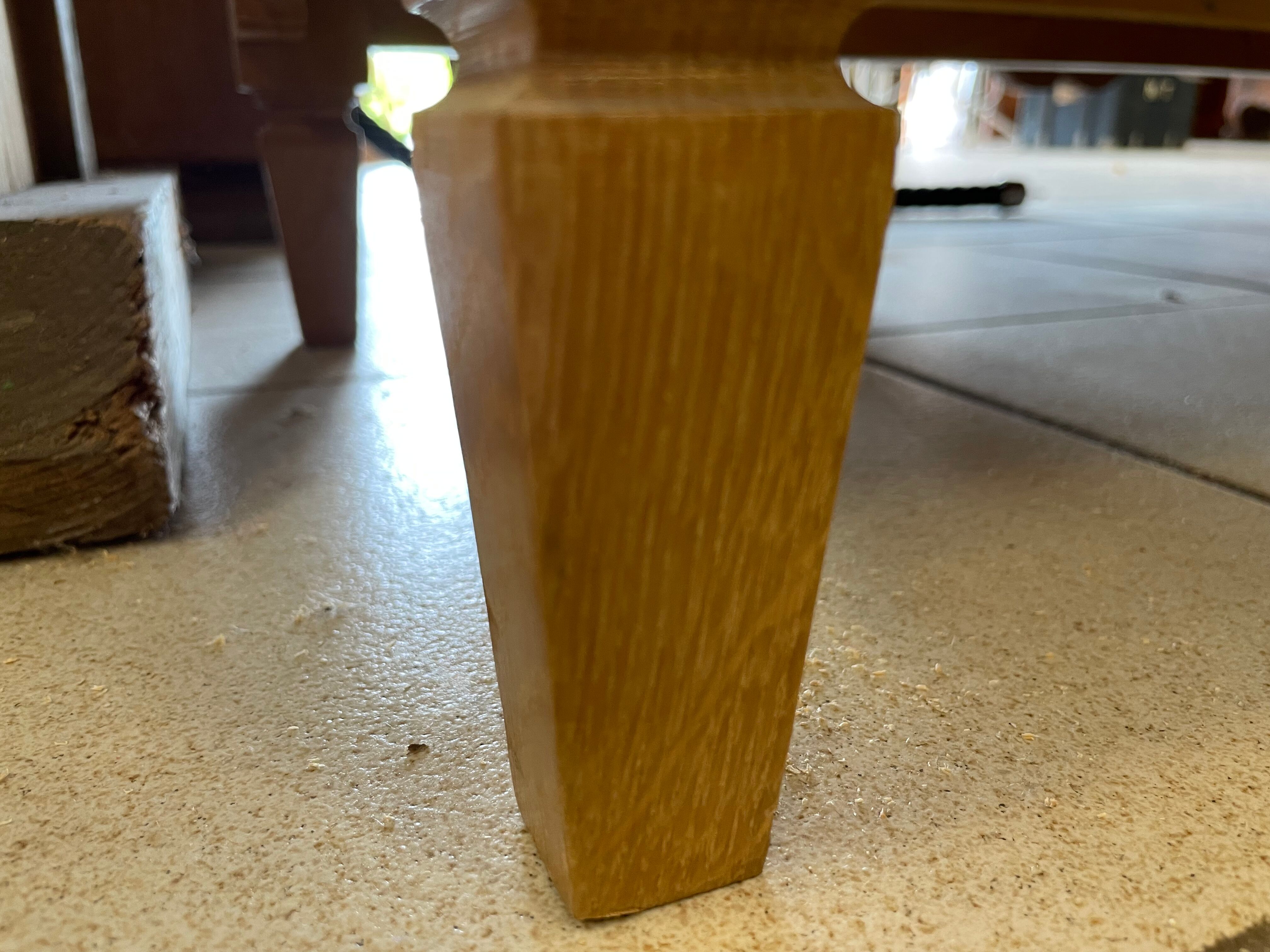 Wardrobe in solid oak