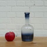 Decorative moulded glass carafe