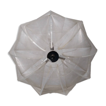 Sompex pendant lamp of perspex made by Paul Secon
