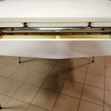 Vanilla formica table - Vintage