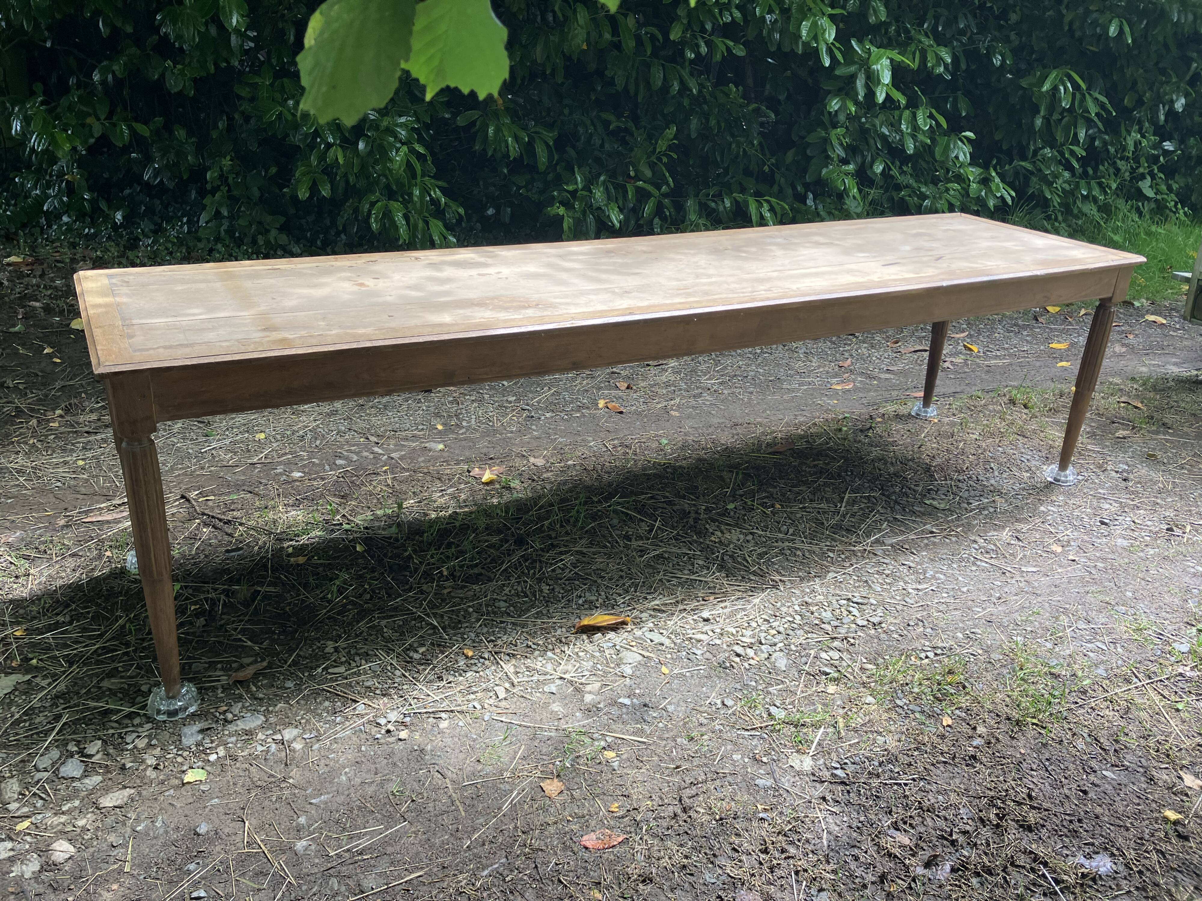 Large old table 285 long