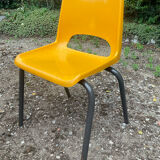 Vintage 70s table and 4 chairs set