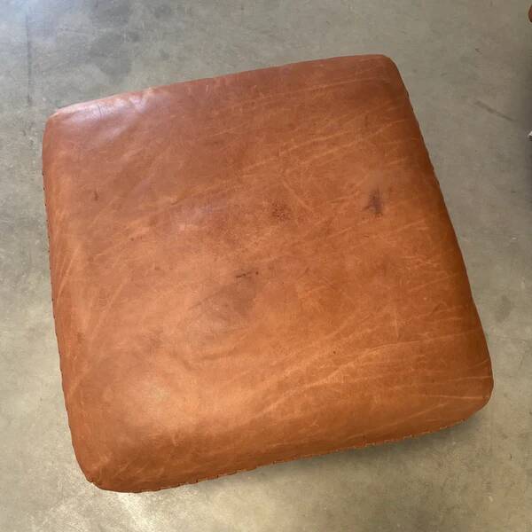 Vintage De Sede DS31 lounge chair with ottoman, 1970s