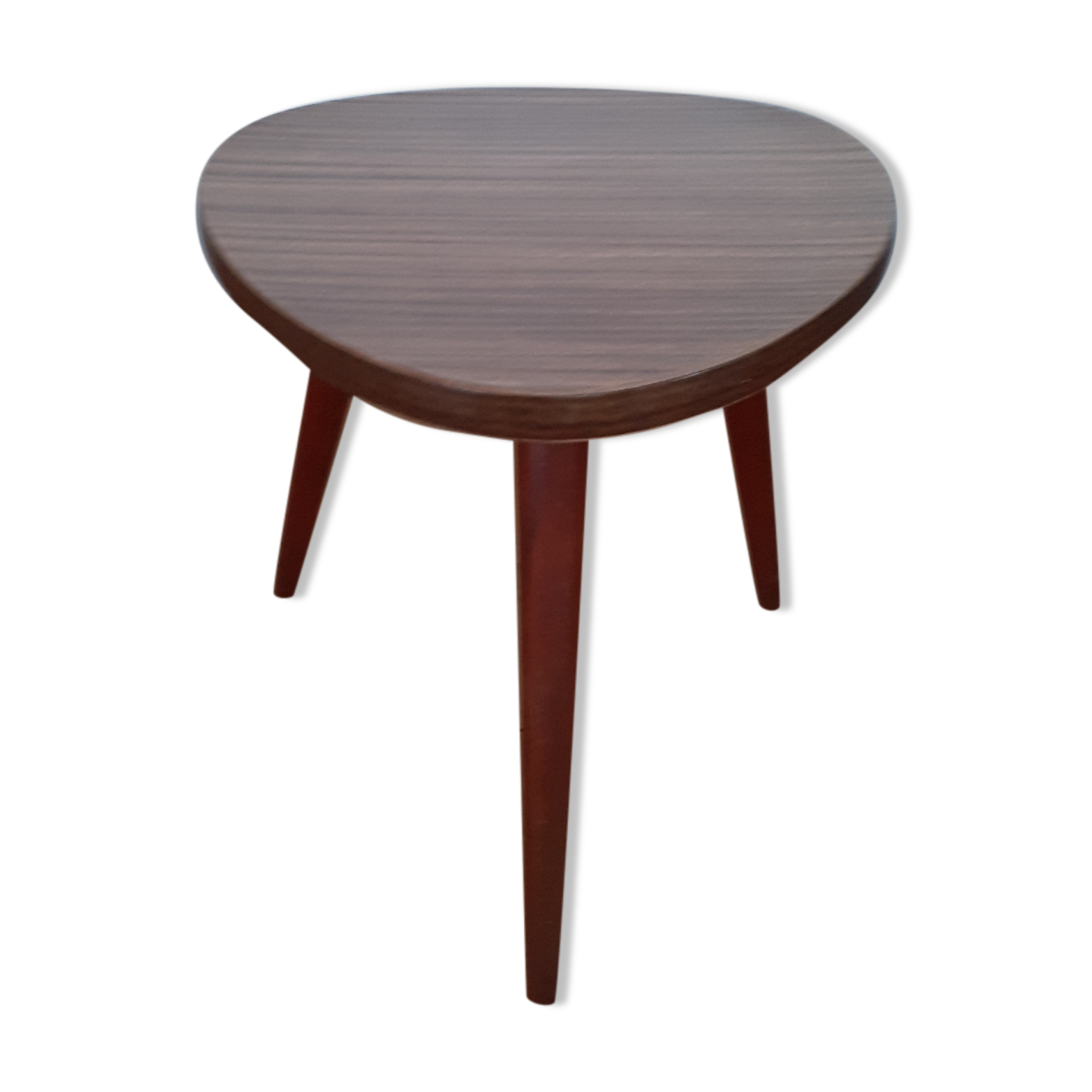 Formica tripod side table