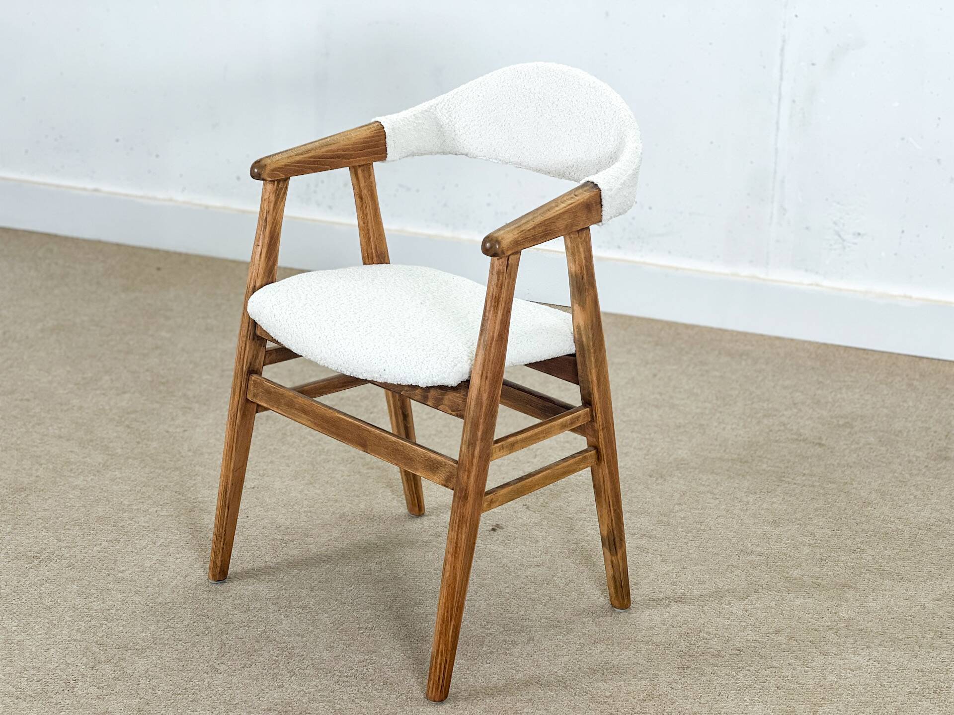 Danish dining chairs (new upholstery)