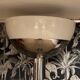 Italian chrome floor lamp 1970 vintage design