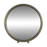 50s barber mirror