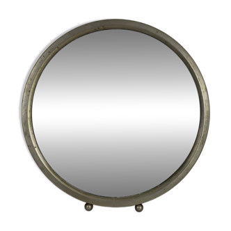 50s barber mirror
