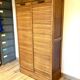 Double curtain folder