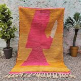 Tapis beni ouraine artisanale fait main taille 150 x 250 cm