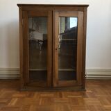 Oak display case