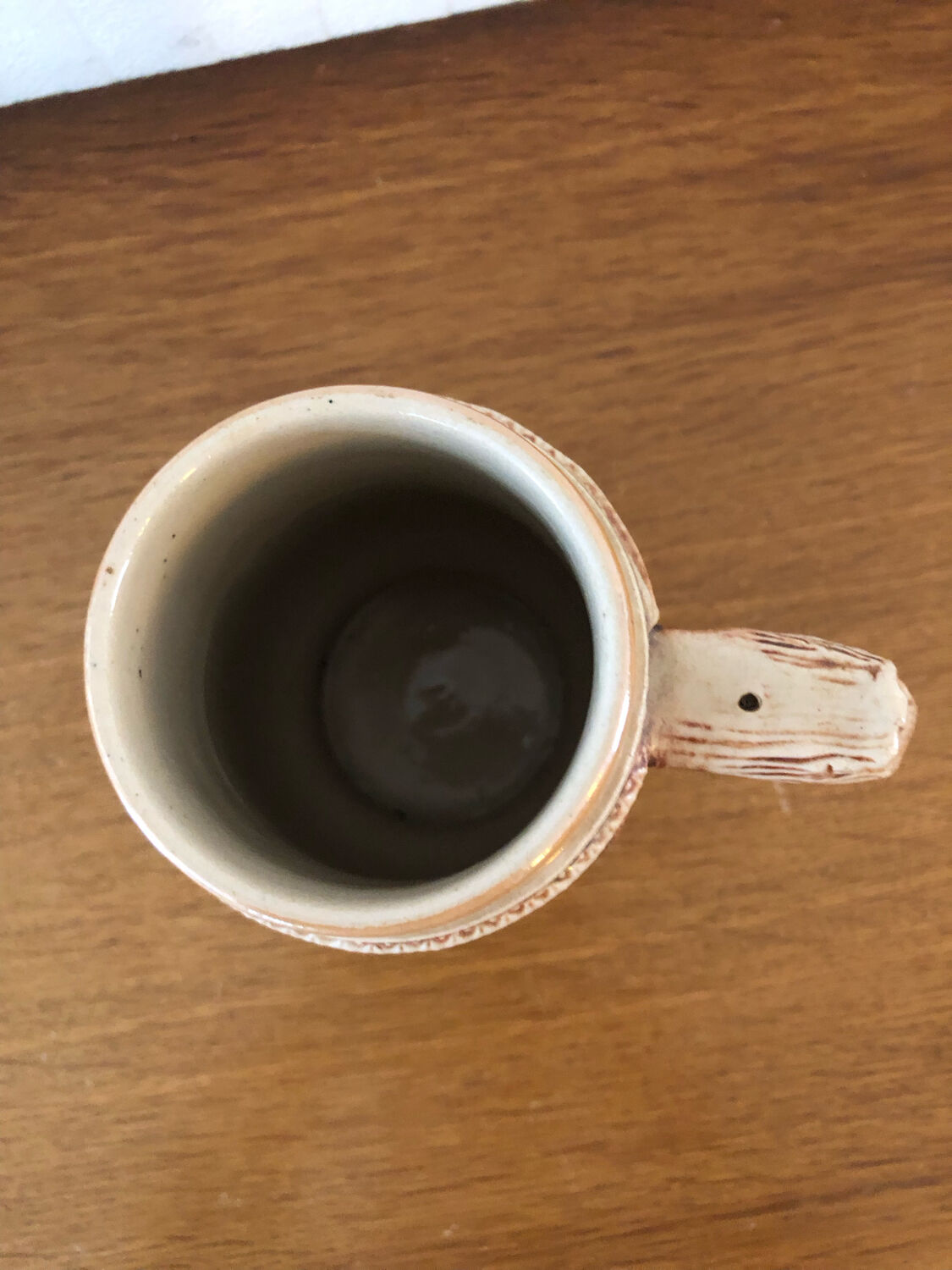 Vintage German ceramic beer mug