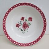 Round dish Sarreguemines Digoin model mignardise