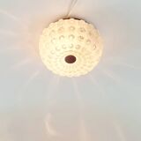 Mid-Century Bubble Glass Flush Mount from Limburg, Germany, 1960s