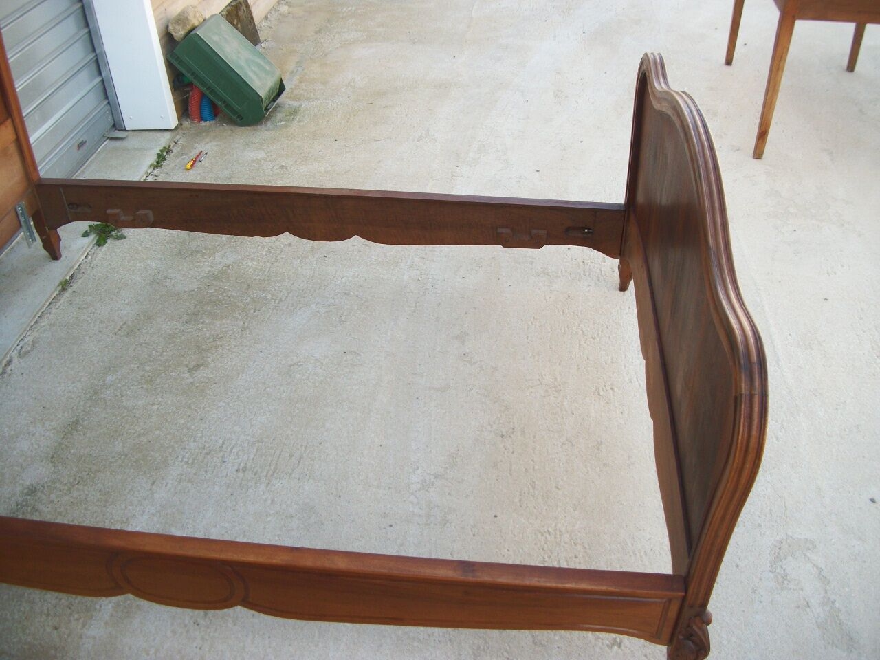 Louis XV style bed
