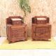 Pair of Art Deco bedside tables