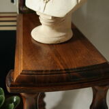 Vintage Beech Library Staircase Shelf