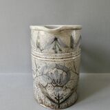 Vallauris ceramic pitcher, Le Murier
