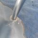 Ikea retro vintage plexiglass side table 40x59 cm