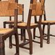 Suite de chaises par victor courtray