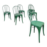 Set of 6 TOLIX chairs model "B"