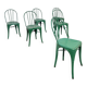 Suite de 6 chaises TOLIX modèle "B"