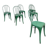Suite de 6 chaises TOLIX modèle "B"