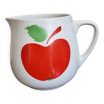 Vintage apple pattern pitcher