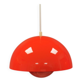 One of the original Flowerpot vp1 enamel lamps, designed by Verner Panton.