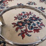 Chrome nesting coffee table