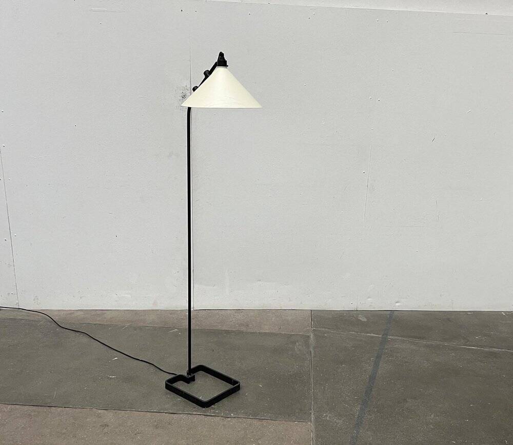 Modern minimalist Danish floor lamp from the mid-century, 1960s.