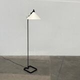 Modern minimalist Danish floor lamp from the mid-century, 1960s.