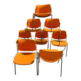 Dsc 106 fabric chair design Giancarlo Piretti, 1965
