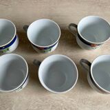 Kenzo porcelain tea cups