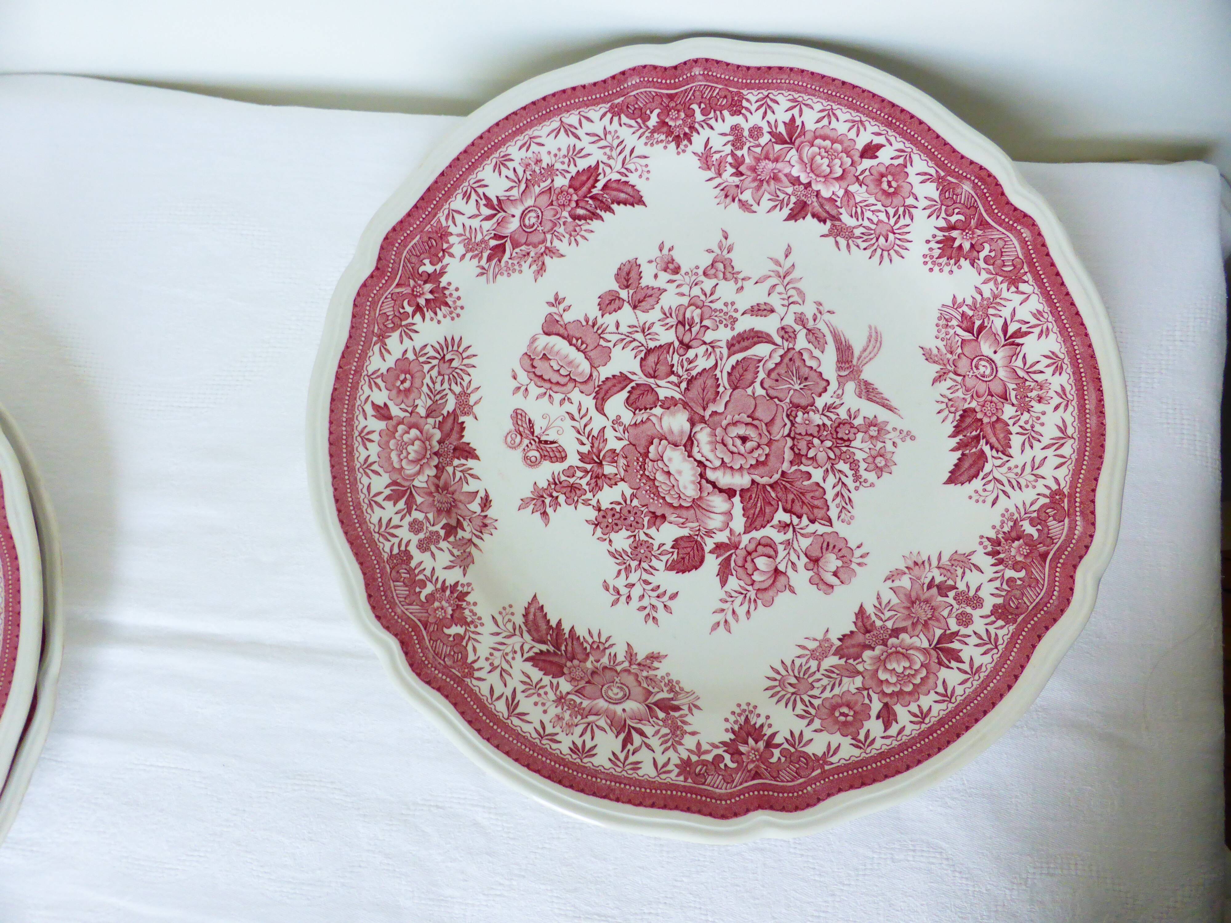 4 presentation plates Villeroy and Boch model Fasan