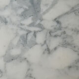 60s marble round coffee table