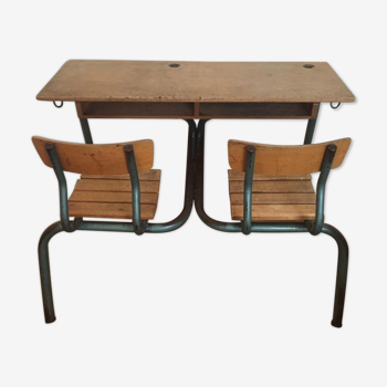 Vintage school desk