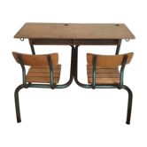 Pupitre école vintage